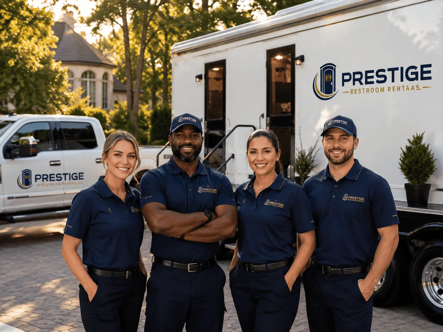 Trusted Luxury Portable Restrooms company in Boyden, IA